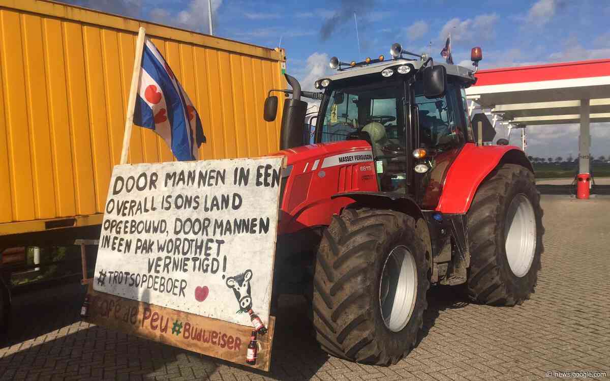 Boer Friso Brink uit Cornwerd deelde droge worst uit in Den Haag ... - Leeuwarder Courant