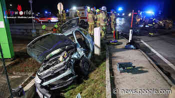 Oö: Zwei nach Unfall in Pkw Eingeschlossene am Hl. Abend in ... - Fireworld.at