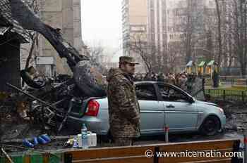 Guerre en Ukraine en direct: au moins 18 morts dont le ministre de l'Intérieur dans le crash d'un hélicoptère, "douleur indicible" pour Zelensky