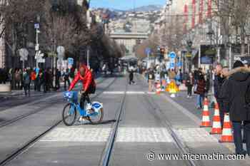 Pour empêcher vélos et trottinettes de rouler sur les voies du tramway à Nice, Lignes d'Azur teste un nouveau dispositif
