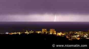 Vos photos des orages de la nuit sur la Côte d'Azur