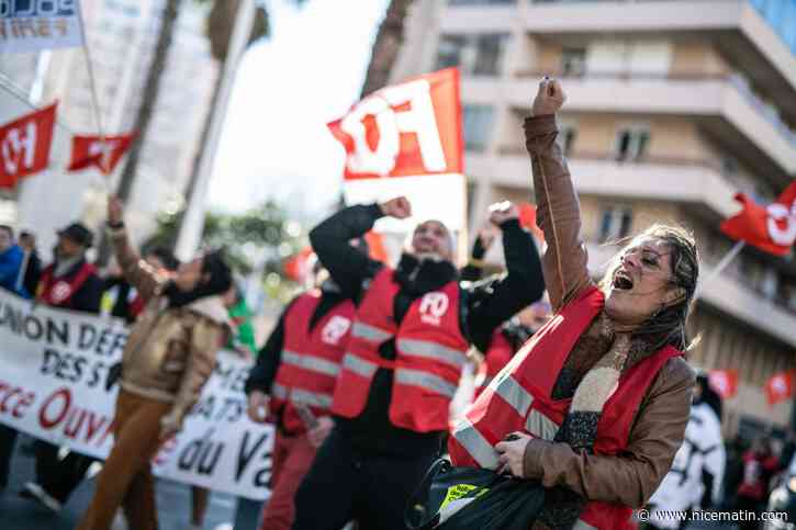 Des milliers de manifestants dans les Alpes-Maritimes et le Var, le cortège s'est élancé à Paris... suivez en direct la mobilisation contre la réforme des retraites