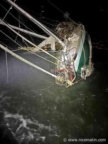 Le voilier échoué depuis des mois à Villefranche-sur-Mer a fini par sombrer