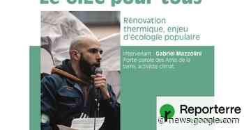 Le Giec pour tous - Rénovation thermique, conférence à Bagnolet ... - Reporterre