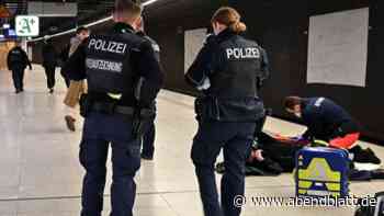 Bundespolizei Hamburg: Mann flieht vor Polizei und stürzt mit Beamten ins Gleis