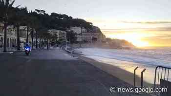 Vigilance submersion: les images du coup de mer à Nice - BFM Nice Côte d'Azur