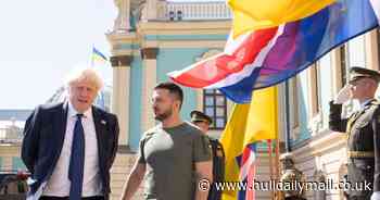 Boris Johnson makes surprise visit to Ukraine warning 'the sooner Putin fails the better'