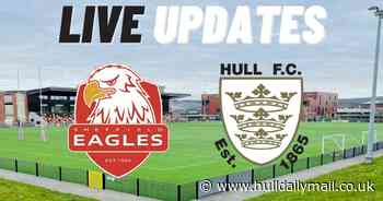 Sheffield Eagles v Hull FC Live: Hull slow starters as hosts build early lead