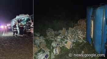 Dos accidentes de camiones por Ruta 11, uno en Las Toscas y otro ... - Radio Amanecer