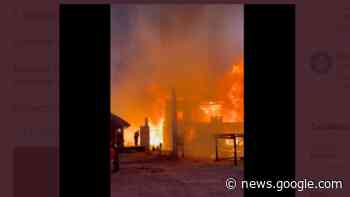 Un incendio afectó ocho cabañas en el balneario Punta del Diablo ... - Radio Monte Carlo CX20 AM930