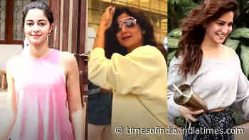 #CelebrityEvenings: From Ananya Panday to Kriti Kharbanda, Bollywood celebs spotted in Mumbai