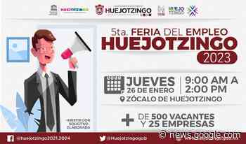 Participa en la Quinta Feria del Empleo en Huejotzingo - Municipios Puebla