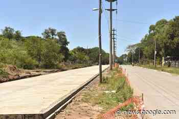 Se construye la segunda vía de la avenida Santa Catalina - Norte Corrientes