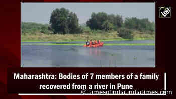 Maharashtra: Bodies of 7 members of a family recovered from a river in Pune