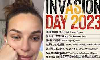 Abbie Chatfield is going to 'Invasion Day' marches on Thursday to protest Australia Day celebrations