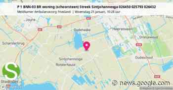 Woningbrand aan de Streek in Sintjohannesga - Woensdag 25 januari - StadIndex.nl