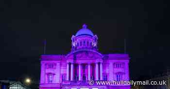 Hull landmarks will be lit up purple for a very important cause