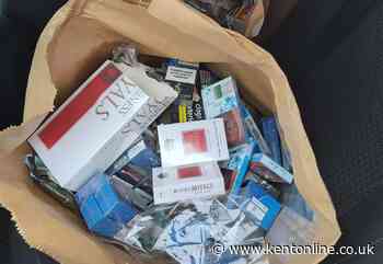 £4,000 of suspected illicit tobacco found in car boot