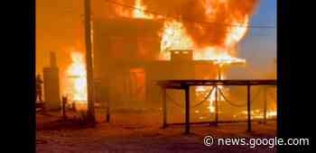 Impactante incendio en Punta del Diablo afectó ocho cabañas; no ... - El País Uruguay