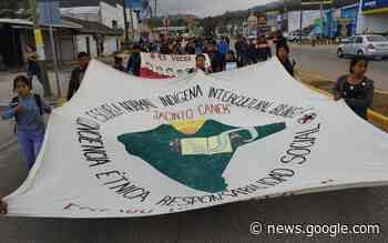 ¡No se olvidan los 43! Normalistas de Jacinto Canek marchan en ... - El Heraldo de Chiapas