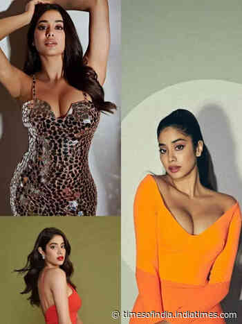 Janhvi Kapoor's stunning bodycon dresses