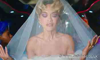 Rita Ora insists the gown she wore for You Only Love Me was NOT her wedding dress