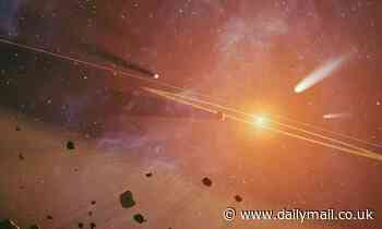 Blazing meteorites from the outer solar system triggered life on Earth 4.6 billion years ago