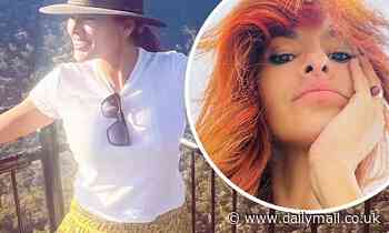 Eva Mendes, 48, takes fans along on a nature walk through the mountains in Australia in new video