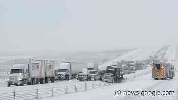 Multi-vehicle crash on QEII north of Calgary closes northbound lanes - iHeartRadio.ca
