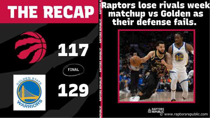 The defense fails Toronto against Golden State