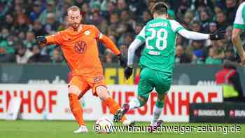 1:2 – Die Serie des VfL Wolfsburg reißt bei Werder Bremen