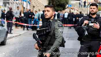 Anschlag in Jerusalem: Dritter Angriffsversuch in 24 Stunden