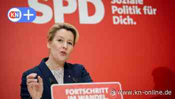 Berlin-Wahl: Franziska Giffey mit dem Rücken zur Wand