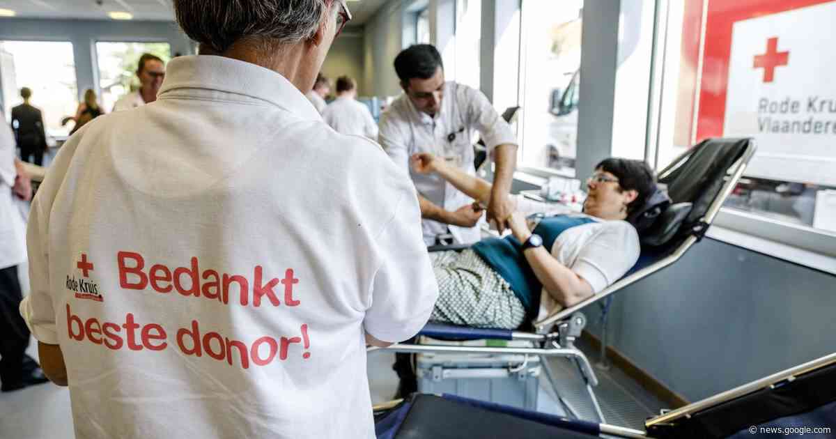 Rode Kruis organiseert bloedinzamelactie in GBS De Knipoog - Het Laatste Nieuws