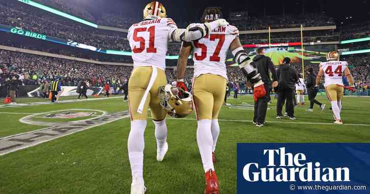 ‘Life punches you in the face’: 49ers rue QB woes after NFC title loss to Eagles