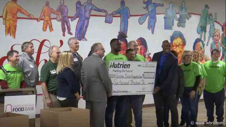 $600K donated to Greater Baton Rouge Food Bank to help families with food insecurity