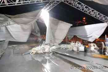 Temporal em cidade Navirai danificou mais de 500 casas e cidade ... - Fátima News