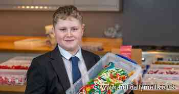 Meet the next Alan Sugar - a schoolboy who has already made £1,000 running sweets business