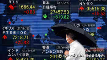 Börsen Asien: Asien-Börsen treten vor Fed-Entscheid auf der Stelle – Chinesische Industrie erholt sich langsam