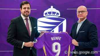 Renfe será "tren oficial" del Real Valladolid tras la firma de un ... - Europa Press