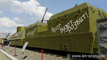 Russischer Panzerzug „Wolga" wird in der Ukraine eingesetzt