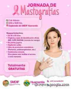 Invita SMDIF Huamantla a la jornada gratuita de mastografías - Gentetlx