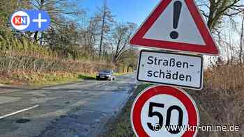 Straßenschäden auf A21 Zubringer bei Leezen: Wann wird die L167 saniert?
