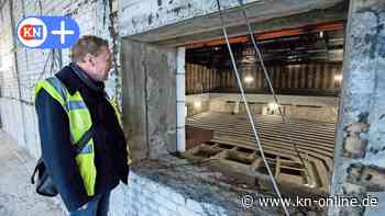 Halbzeit bei Sanierung von Konzertsaal am Kieler Schloss: Wird er bis Mitte 2024 fertig?