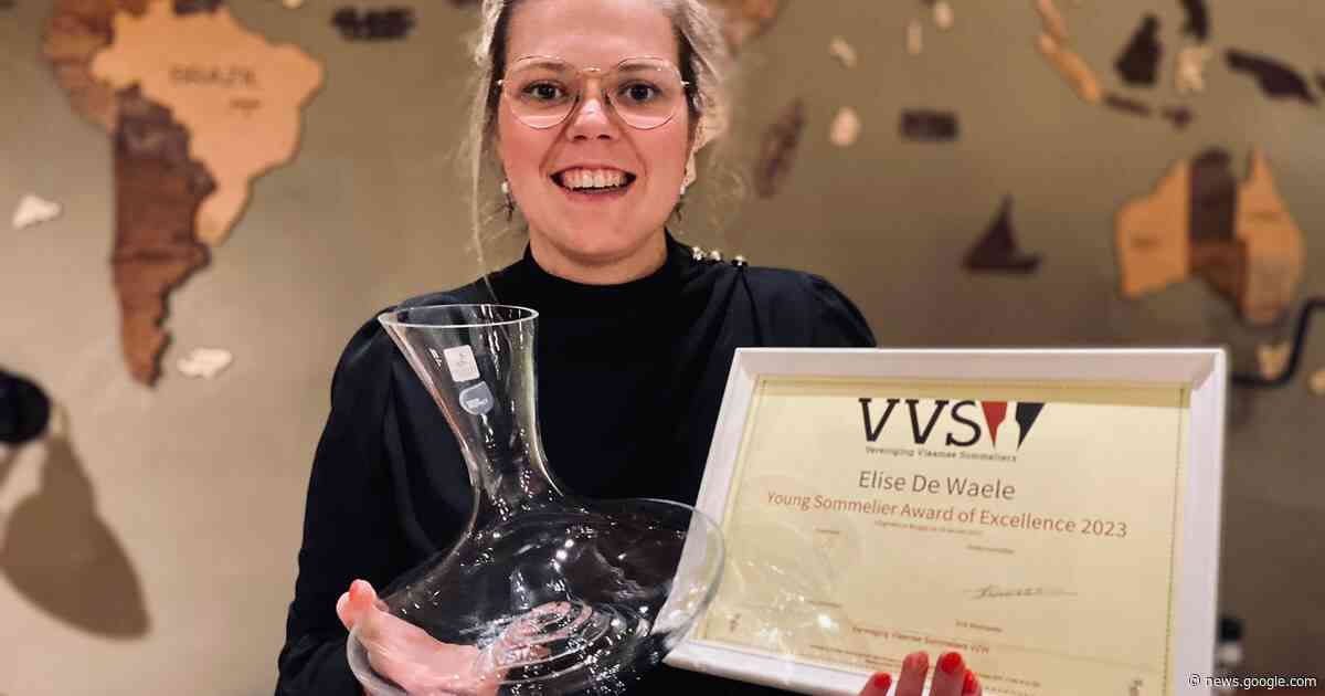 Elise wint 'Young Sommelier Award of Excellence' | Ruiselede | hln.be - Het Laatste Nieuws