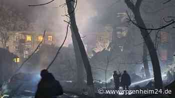 Ukraine-Krieg: Russische Rakete trifft offenbar Wohnhaus in Kramators – „schwere Zerstörungen“