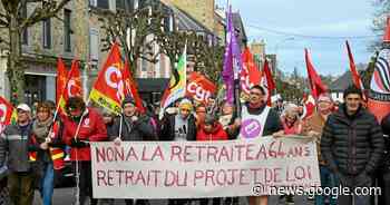 À Guingamp, 2 500 manifestants ont défilé contre la réforme des ... - Le Télégramme