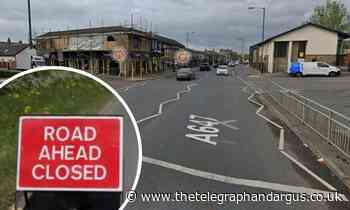 Leeds Road, Thornbury, Bradford closed in both directions