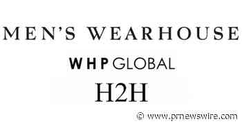 MEN'S WEARHOUSE, WHP GLOBAL, AND H2H ANNOUNCE COLLABORATION CELEBRATING LEGENDARY FOOTBALL ATHLETES