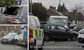 Images emerge of damaged vehicles after Fagley incident